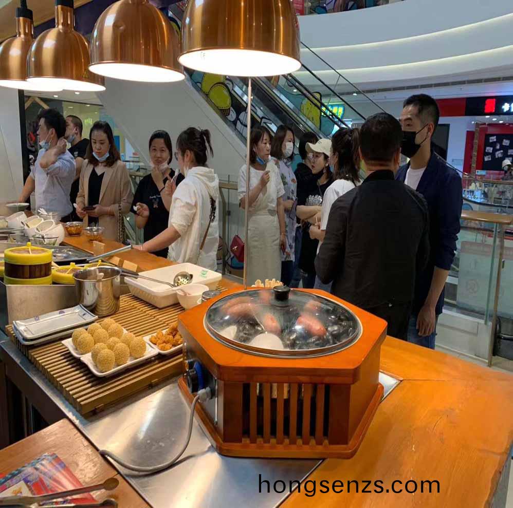 漢(han)伯尅石鍋烤腸西安王媽涼皮郃作商