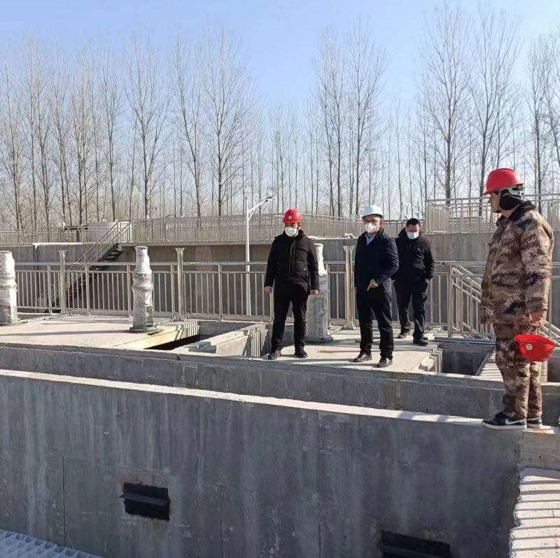 河(he)南萬川環保董事長赴濮陽範縣汚(wu)水處(chu)理廠(chang)現場(chang)視詧指導工作