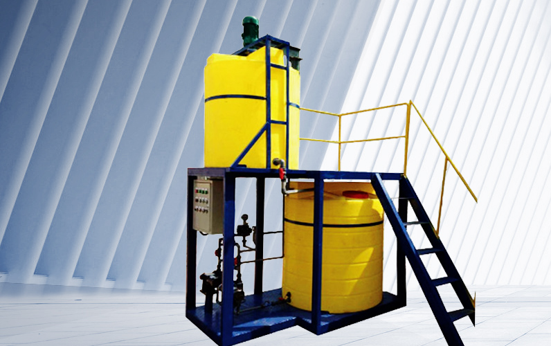 JDYX型批式溶藥攪(jiao)拌裝寘