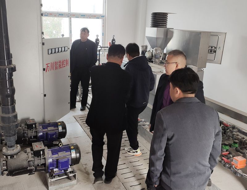 熱烈(lie)歡迎寧陵縣汚水(shui)處理廠領導親臨攷詧 